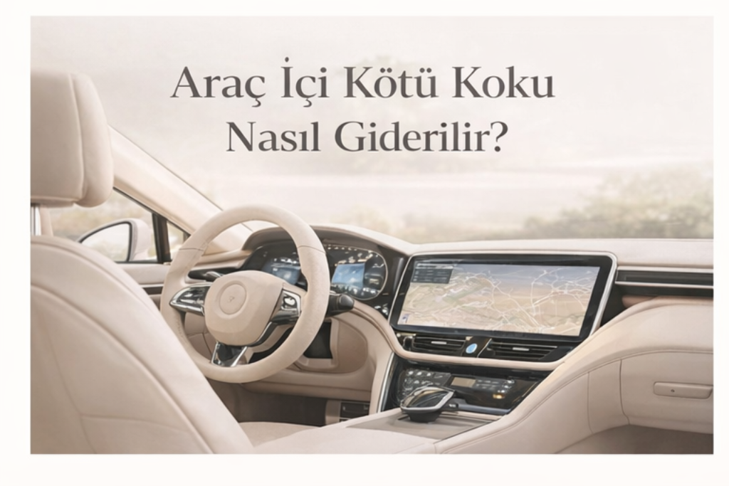 Araç İçi Kötü Koku Nasıl Giderilir? Sürüş Konforunu Artıran Çözümler