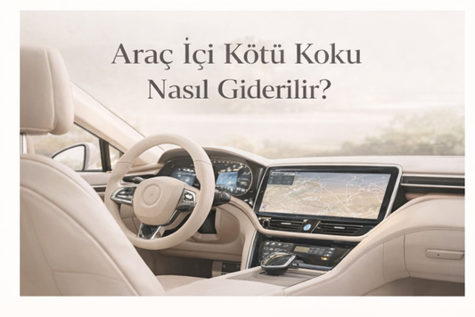 Araç İçi Kötü Koku Nasıl Giderilir? Sürüş Konforunu Artıran Çözümler